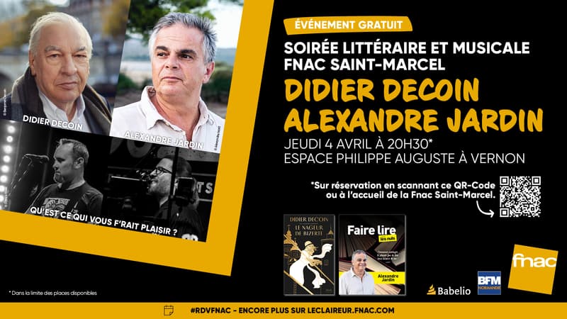 La Soirée Littéraire et Musicale de la FNAC Saint-Marcel en partenariat avec BFM Normandie