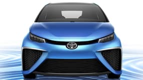 Le concept-car FCV de Toyota fonctionnera avec une pile à hydrogène.