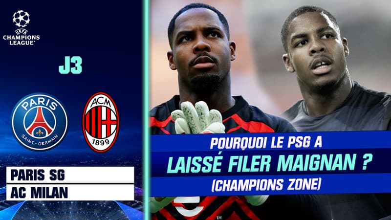 PSG v AC Milan : Pourquoi le PSG n'a-t-il pas gardé Maignan ? (Champions Zone)