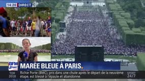 France - Croatie : La fan zone du champ de Mars est déjà comble (14h15)