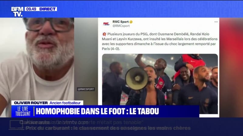 Chants homophobes dans les matchs de foot: Olivier Rouyer propose 