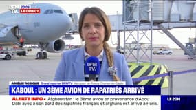 Afghanistan: le troisième avion avec à son bord des rapatriés français et afghans est arrivé à Paris