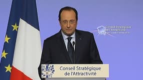 François Hollande lundi 17 février 2014