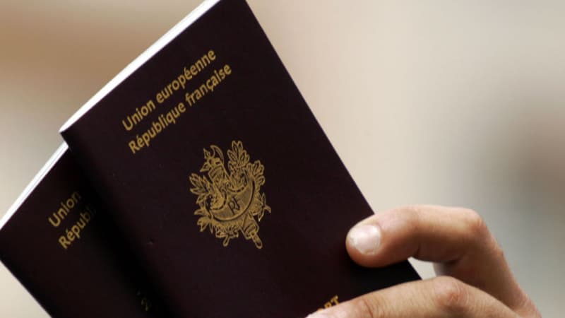 Un passeport français (illustration). 