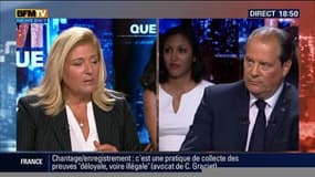 Jean-Christophe Cambadélis face à Hedwige Chevrillon dans BFM Politique: "Si les 35 heures ne marchaient pas, les gouvernements de droite et de gauche l'auraient supprimé"