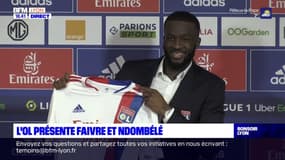 L'OL présente Romain Faivre et Tanguy Ndombele