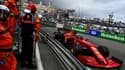 Charles Leclerc lors des qualifications du Grand Prix de F1 de Monaco le 22 mai 2021
