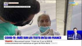Covid-19: la demande de tests de dépistage augmente fortement en Ile-de-France