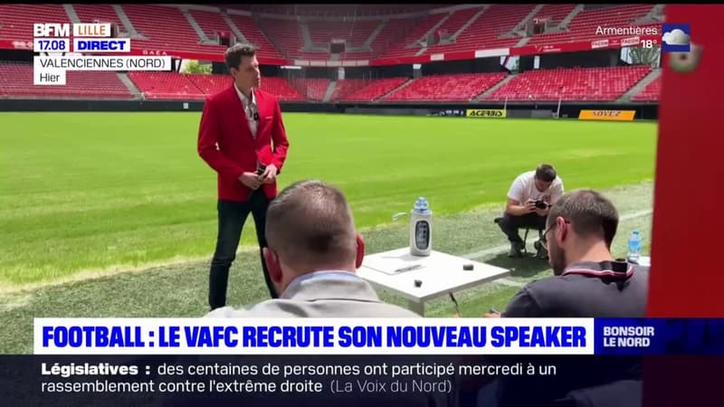 Nord: le Valenciennes Football Club recrute son nouveau speaker