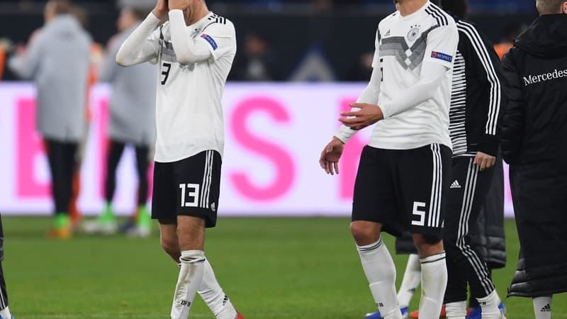 Thomas Müller et Mats Hummels