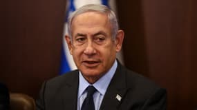 Benjamin Netanyahu à Jérusalem, le 2 juillet 2023.