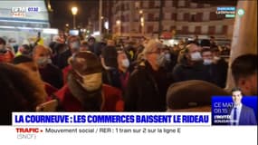 La Courneuve: les commerces baissent le rideau