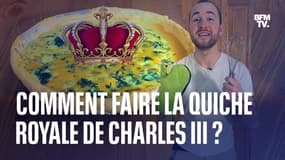 Royaume-Uni: on a préparé la "quiche du couronnement" de Charles III