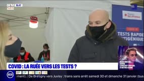 Paris: ruée vers les tests Covid-19 avant le Nouvel An