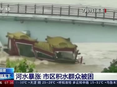 D'importantes inondations ravagent le sud de la Chine