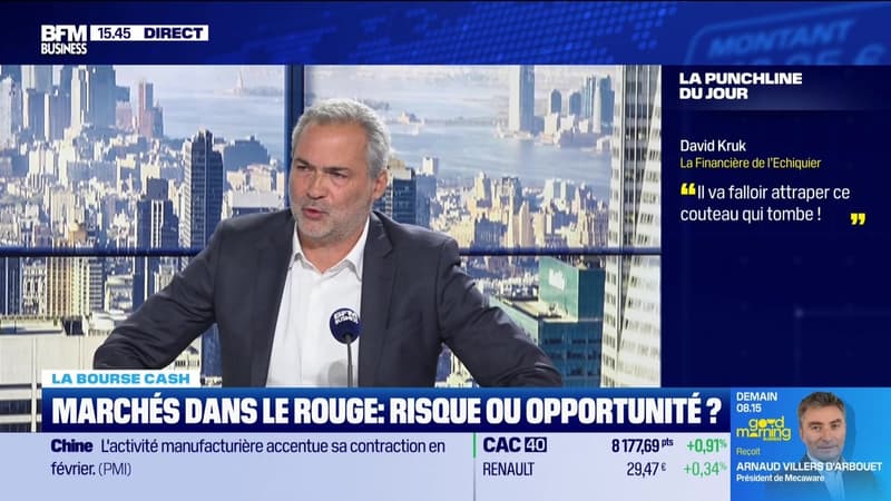 La bourse cash : "Il va falloir attraper ce couteau qui tombe !" - 04/03