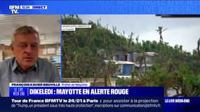 Tempête Dikeledi à Mayotte: "Ma plus grande crainte désormais, c'est celle liée à l'eau et le phénomène d'inondation que nous risquons d'avoir", déclare le préfet François-Xavier Bieuville