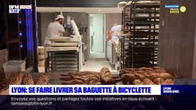 Lyon: se faire livrer sa baguette à bicyclette