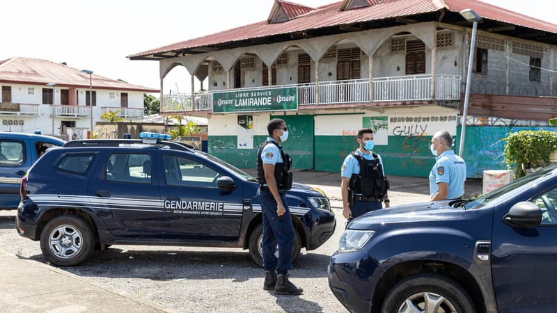 La gendarmerie en Guyane.