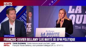 "La 'droite qui gagne', ce n'est pas celle de Marion Maréchal, c'est celle des Républicains", déclare François-Xavier Bellamy 
