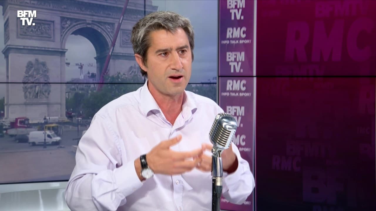 François Ruffin face à Apolline de Malherbe en direct 16/07 François Ruffin face à Apolline de Malherbe en direct 16/07