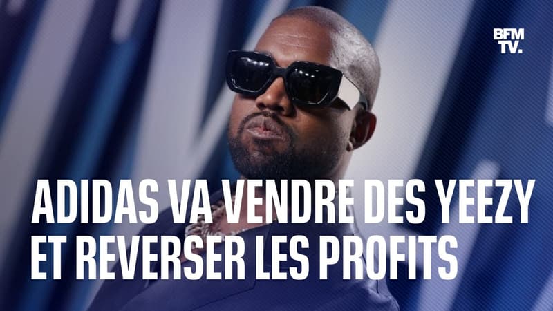 Adidas va vendre des chaussures Yeezy, issues de la collaboration avec Kanye West, et reverser les profits à des ONG