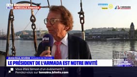 Armada 2023: le président de l'événement Jean-Paul Rivière conseille aux visiteurs de "se promener" sur les quais