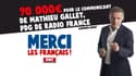 Dans "Merci les Français", Eric Brunet traque tous les gaspillages d'argent public.