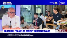 Lyon: le chef Joseph Viola a ouvert son restaurant "Daniel et Denise en voyage" en pleine gare Part-Dieu