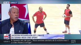 Jackson Richardson : "Quand j'appelle mon fils, je ne lui dis pas des compliments. Je suis souvent critique" 