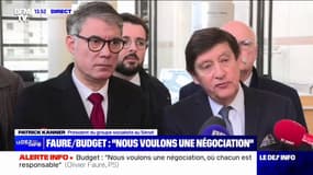 Consultations sur le budget: "Il y a eu une proposition de modification, d'évolution de la réforme des retraites", déclare Patrick Kanner