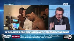 Le braqueur pris en photo avec Emmanuel Macron aux Antilles condamné