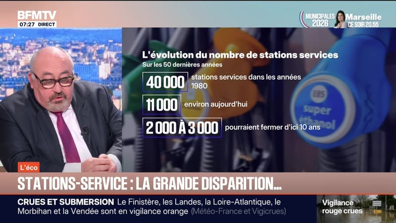 BFM éco : Stations-service, la grande disparition... - 19/02