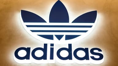 Le logo de l'équipementier sportif allemand Adidas.