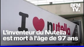 Francesco Rivella, l'inventeur du Nutella est mort à l'âge de 97 ans 
