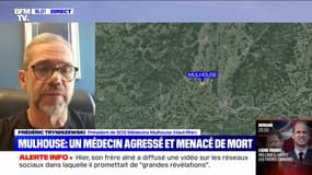 Médecin agressé à Mulhouse: "Il s'est fait tirer dessus par l'arrière, au niveau de ses cuisses", raconte le président de SOS Médecins Mulhouse