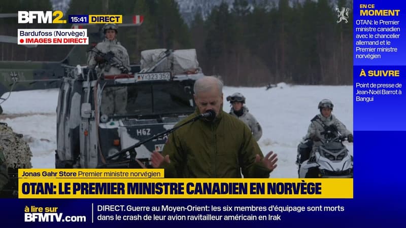"Nous démontrons une défense et une dissuasion crédibles ensemble": les dirigeants allemand, norvégien et canadien dans l'Arctique
