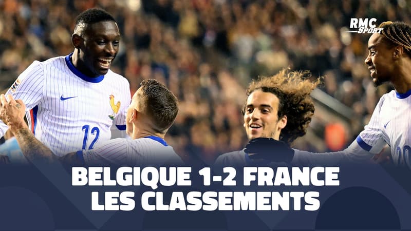 Ligue des Nations : Les classements après Belgique-France