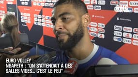 Euro de volley : « On s’attendait à des salles vides… c’est le feu » s'enthousiasme Ngapeth 