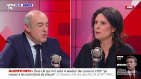 Olivier Marleix, sur les députés LR qui ont voté la motion de censure: "Je respecte les convictions de chacun"