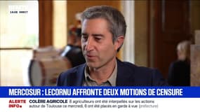 "Je voterai la motion de La France insoumise" annonce François Ruffin qui prévient que son vote peut changer "dans l'heure qui vient"