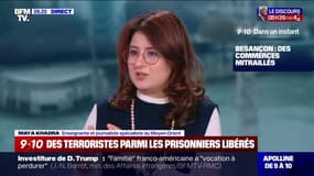 Trêve à Gaza: "Les terroristes qui seront libérés vont être exilés au Qatar et en Turquie pour beaucoup d'entre eux", explique cette spécialiste du Moyen-Orient