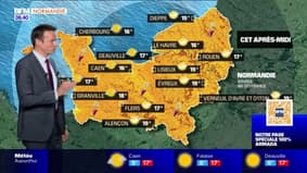 Météo Normandie: de belles éclaircies malgré des températures un peu fraîches, 15°C à Dieppe et 18°C à Granville