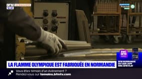 Calvados: la flamme olympique fabriquée dans l'usine Degrenne