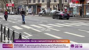 Signalisation: fin de l'impunité pour les trottinettes
