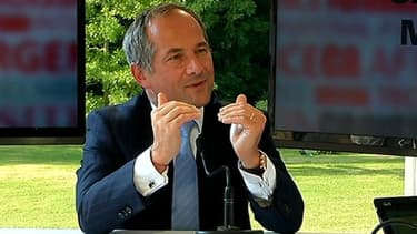 Frédéric Oudéa, le PDG de la Société générale, était l'invité de BFM Business, mercredi 28 août.