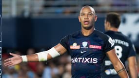 Gaël Fickou avec le Racing 92 en septembre 2025.