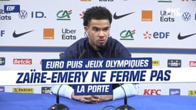 Équipe de France : Les Jeux ? "Si je peux y participer, je le ferais avec grand plaisir" avoue Zaïre-Emery