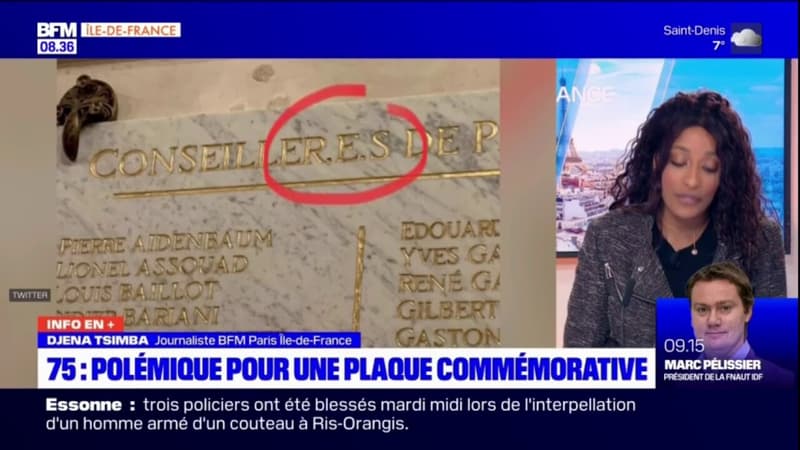 Paris: polémique pour une plaque commémorative à l'écriture inclusive