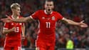 Gareth Bale a marqué le deuxième but du Pays de Galles face à l'Irlande. 